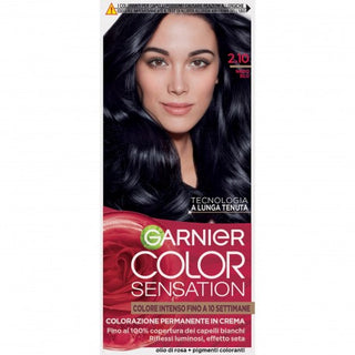 Garnier Color Sensation Перманентная крем-краска 2.10 Черно-синий 