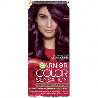 Garnier Color Sensation Перманентная крем-краска 3.16 Глубокий фиолетовый 