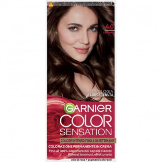 Garnier Color Sensation Перманентная крем-краска 4.0 Каштановый 