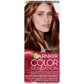Garnier Color Sensation Стойкая Крем-Краска 6.35 Светло-Каштановый Шоколад 