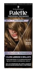 Palette Colorazione Permanente Per Un Luminoso Effetto Metallico Biondo Ramato
