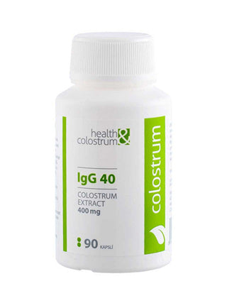 Health&colostrum Colostro IgG 40 (400 mg) 90 cápsulas
