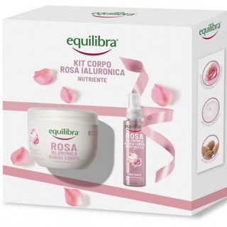 Equilibra Confezione Kit Corpo Rosa Ialuronica Nutriente