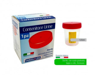 Farmaline Recipiente Estéril para Urina 120ml 