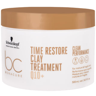 Schwarzkopf BC Time Restore Clay Trattamento Q10+ 500ml