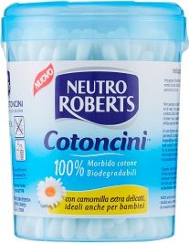 Neutro Roberts Cotoncini 100 Bastoncini