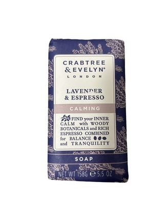 Crabtree & Evelyn Mydło kojące Lawenda i Espresso 158g