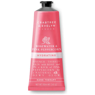 Crabtree & Evelyn Krem nawilżający do rąk z wodą różaną 100g