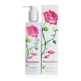 Crabtree & Evelyn Nawilżający balsam do ciała z wodą różaną 245 ml