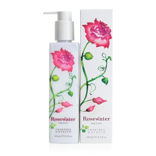 Crabtree & evelyn Acqua di rose, idratante, lozione per il corpo, 245 ml