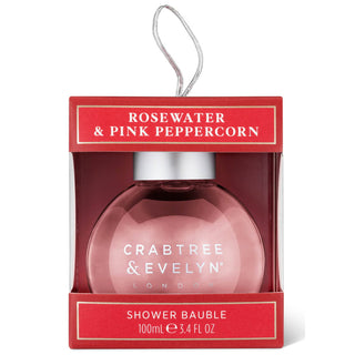 Crabtree & evelyn Acqua di rose e pepe rosa, gel doccia, per tutti i tipi di pelle, 100 ml