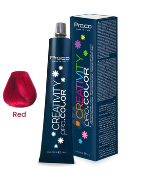 Creativity Pro.Color 100 ml Rosso — Colorante semi-permanente