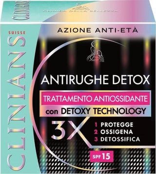 Clinians Crema Antirughe Detox Spf15 50 Ml