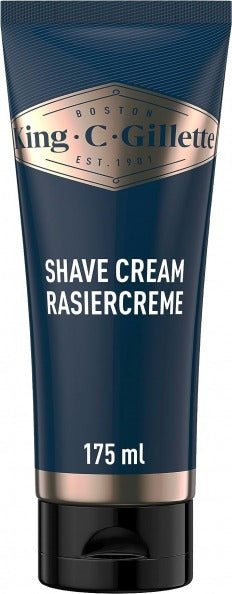 King C. Gillette Crema Da Barba Idratante Per Uomo 175 Ml