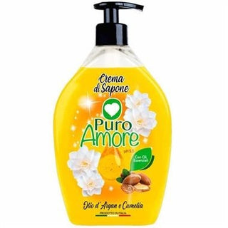 Puro Amore Crema Di Sapone Olio Di Argan E Camelia 750 Ml