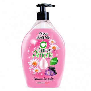 Puro Amore Crema Di Sapone Patchouli E Fiori Di Loto 750 Ml