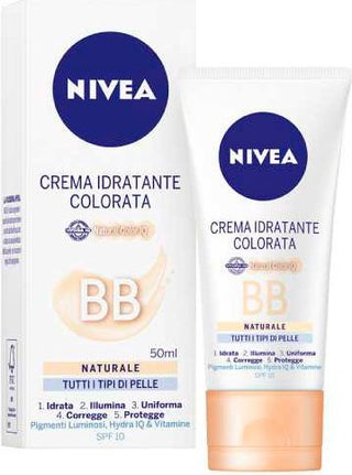 Nivea Crema Idratante Colorata Bb Naturale 50 Ml