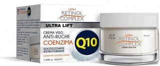 Retinol Complex Crema Viso Antirughe Q10 Con Coenzima 50 Ml