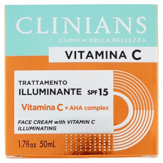 Clinians Crema Viso Illuminante Con Vitamina C 50 Ml