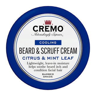 Cremo crema rinfrescante barba agrumi e menta (Cooling Beard & Scruff Cream) 113 g