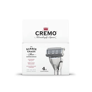 Cremo Testine Di Ricambio Di Qualità Barber, 4 Pezzi