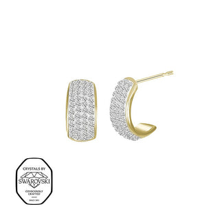 Crystalp Sparkling Orecchini with Swarovski crystals Secret 42408.EG