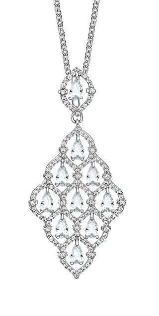 Crystalp Collana da donna scintillante con cristalli Cry Virtuosa 32313.R