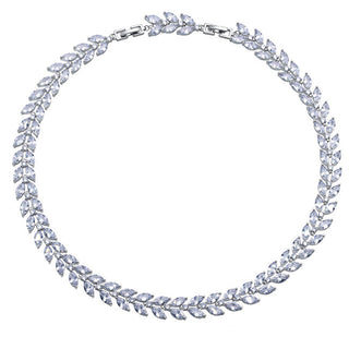 Crystalp Elegante collana con cristalli Luminous 12251.R
