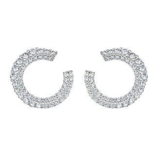 Crystalp Eleganti orecchini con cristalli Cry Typo 42319.R