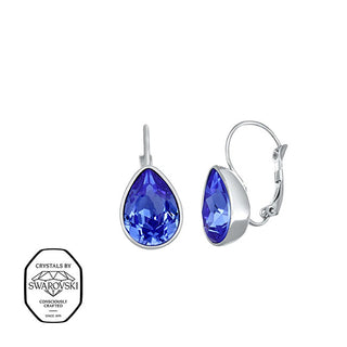 Crystalp Elegant dangle Orecchini with Swarovski Sundrop crystal 42271.SAP.E
