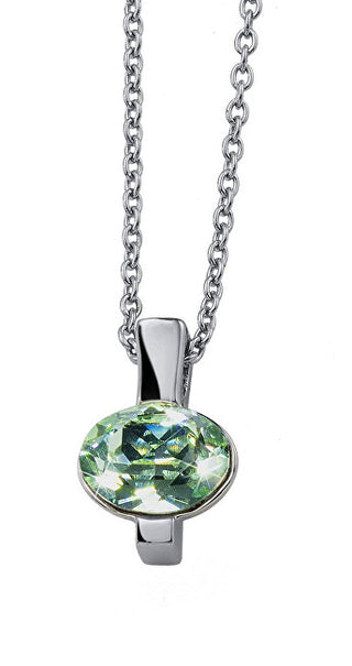 Crystalp Collana alla moda con cristallo trasparente Simply 32204.CHR.R