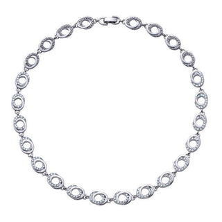 Crystalp Collana di lusso con cristalli Orbita 12210.R
