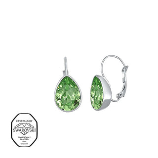 Crystalp Beautiful dangle Orecchini with Swarovski Sundrop crystal 42271.PER.E