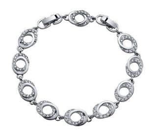 Crystalp Affascinante bracciale con cristalli Orbita 22210.R