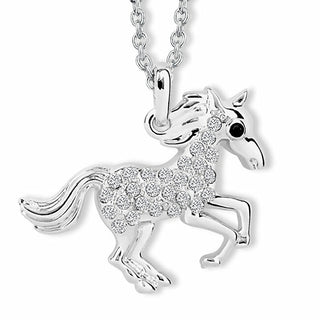 Crystalp Collana originale Cavallo con cristalli 30108.HOR.R