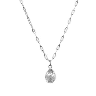 Crystalp Affascinante collana in acciaio Vibe 32252.CRY.E