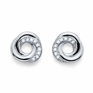 Crystalp Orecchini coordinati in argento con cristalli Trilogy 40541.S