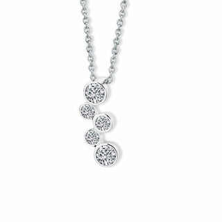 Crystalp Collana coordinata con cristalli trasparenti Cathy Bubble 3264.CRY.R