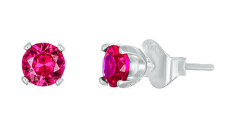 Crystalp Pietre In Argento Con Cristallo Fucsia Feel 42270.Fuc.S