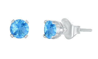Crystalp Pietre Argento Con Cristallo Azzurro Feel 42270.Aqu.S