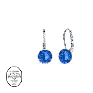 Crystalp Swarovski crystal drop Orecchini Diana 4119.SAP.E