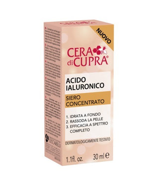 Cera di cupra Cupra Siero Concentrato Acido Ialuronico 30 Ml