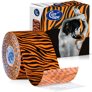 Curetape Nastro Kinesiologico Art Tiger 5 Cm X 5 M