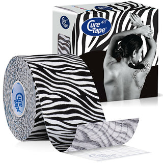Curetape Nastro Kinesiologico Art Zebra 5 Cm X 5 M