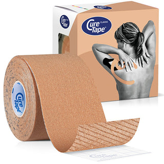 Curetape Kinesiology tape Classic Beige 5 cm x 5 m