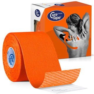 Curetape Nastro Kinesiologico Classic Arancio 5 Cm X 5 M