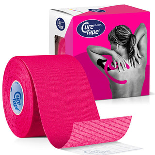 Curetape Nastro Kinesiologico Classic Rosa 5 Cm X 5 M