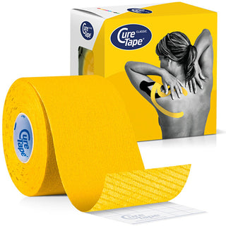 Curetape Nastro Kinesiologico Classic Giallo 5 Cm X 5 M