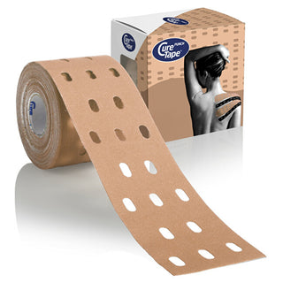 Curetape Nastro Kinesiologico Punch Beige 5 Cm X 5 M