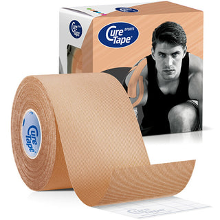 Curetape Nastro Kinesiologico Sports Beige 5 Cm X 5 M